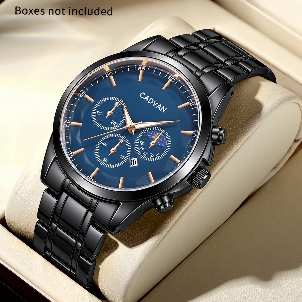 1pc Men's Fashion Light Luxury Pointer Quartz Watch Men's Timer - Daily Wear Holiday Gift