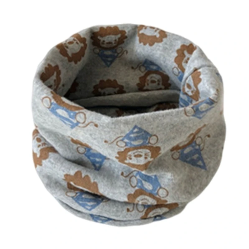 Softable Cotton Kids Neck Warmer Autumn Neck Cover Toddler Winter Neckwear