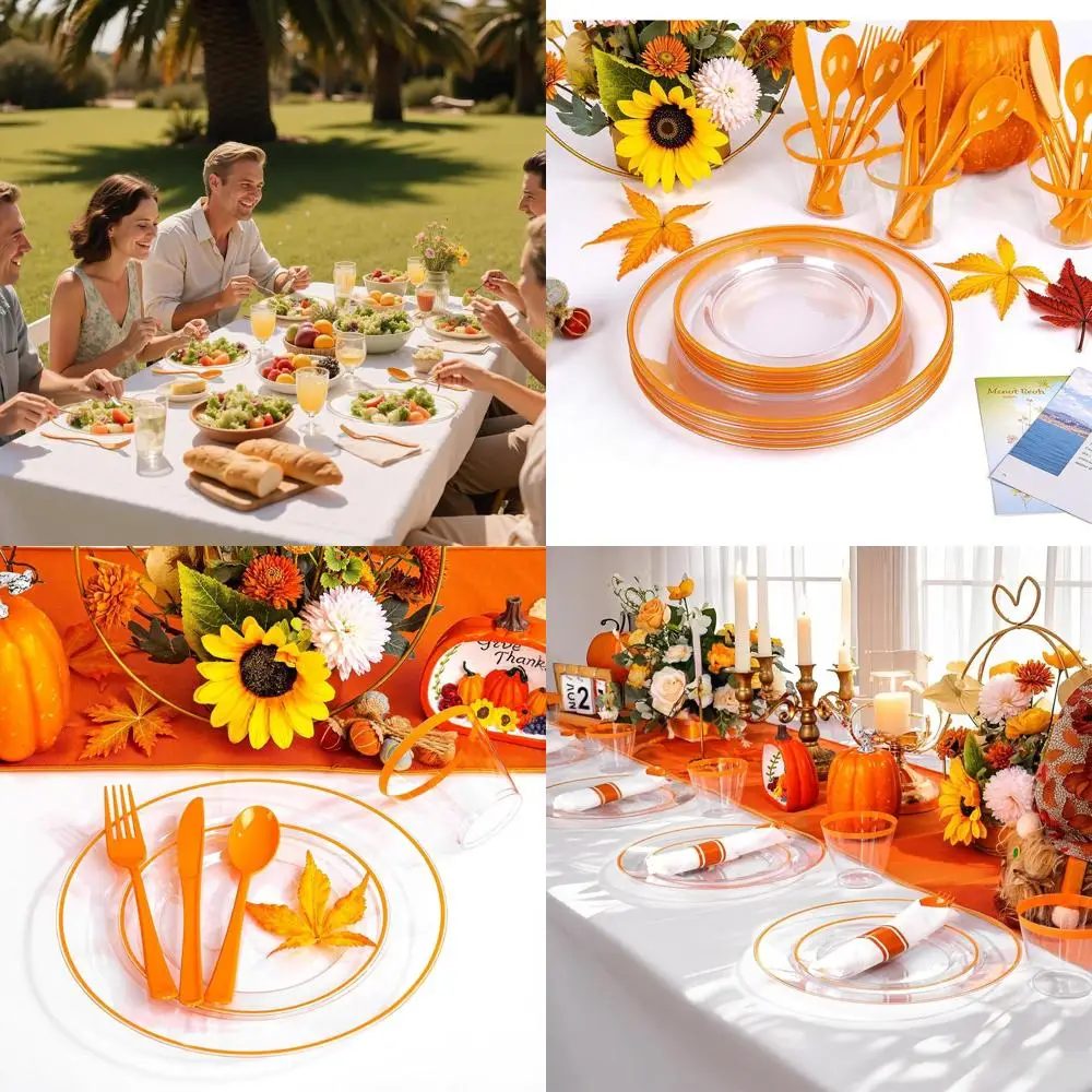 350-Piece Orange & …