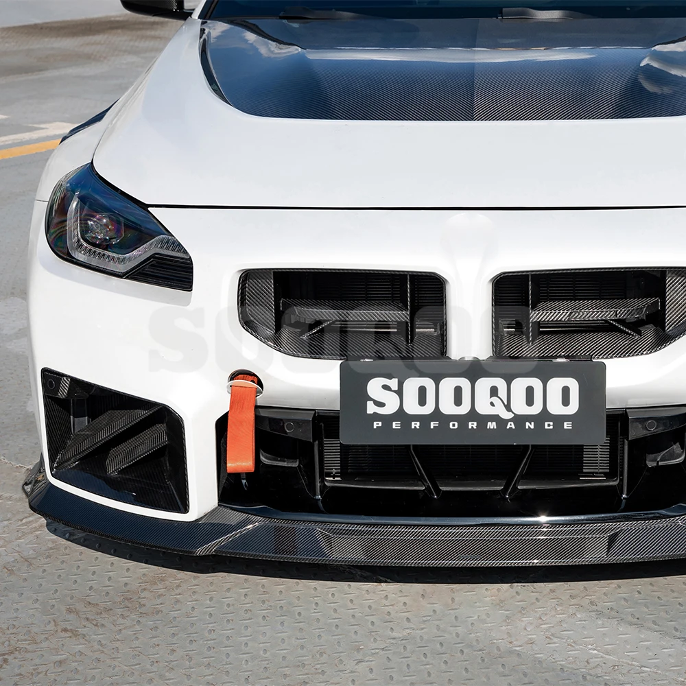 

M2 G87 SQ Aero Type-C Dry Carbon Fiber Front Splitter 2023+ Model with New Condition Front Lip Bumper