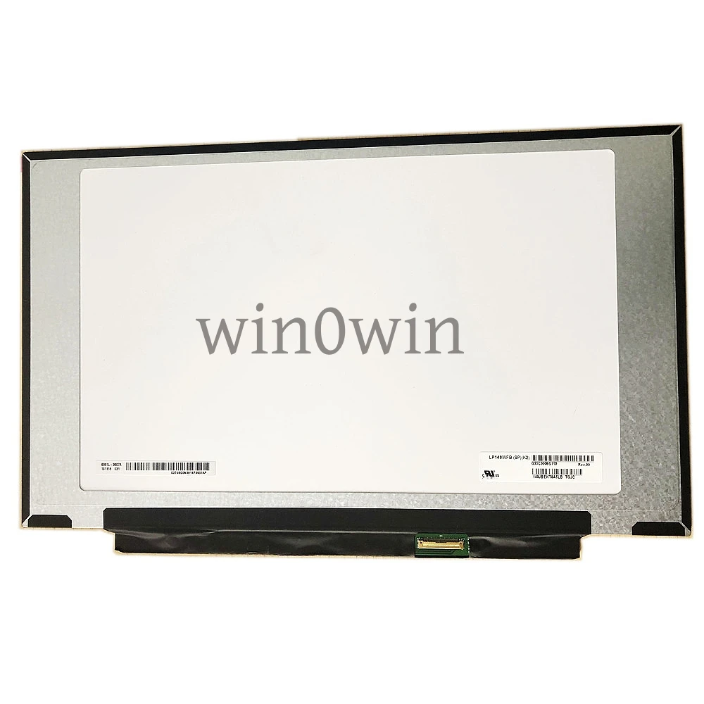 LP140WFB SPK2 14 Inch LCD Touch Screen Display IPS Panel 1920x1080 EDP 40pins