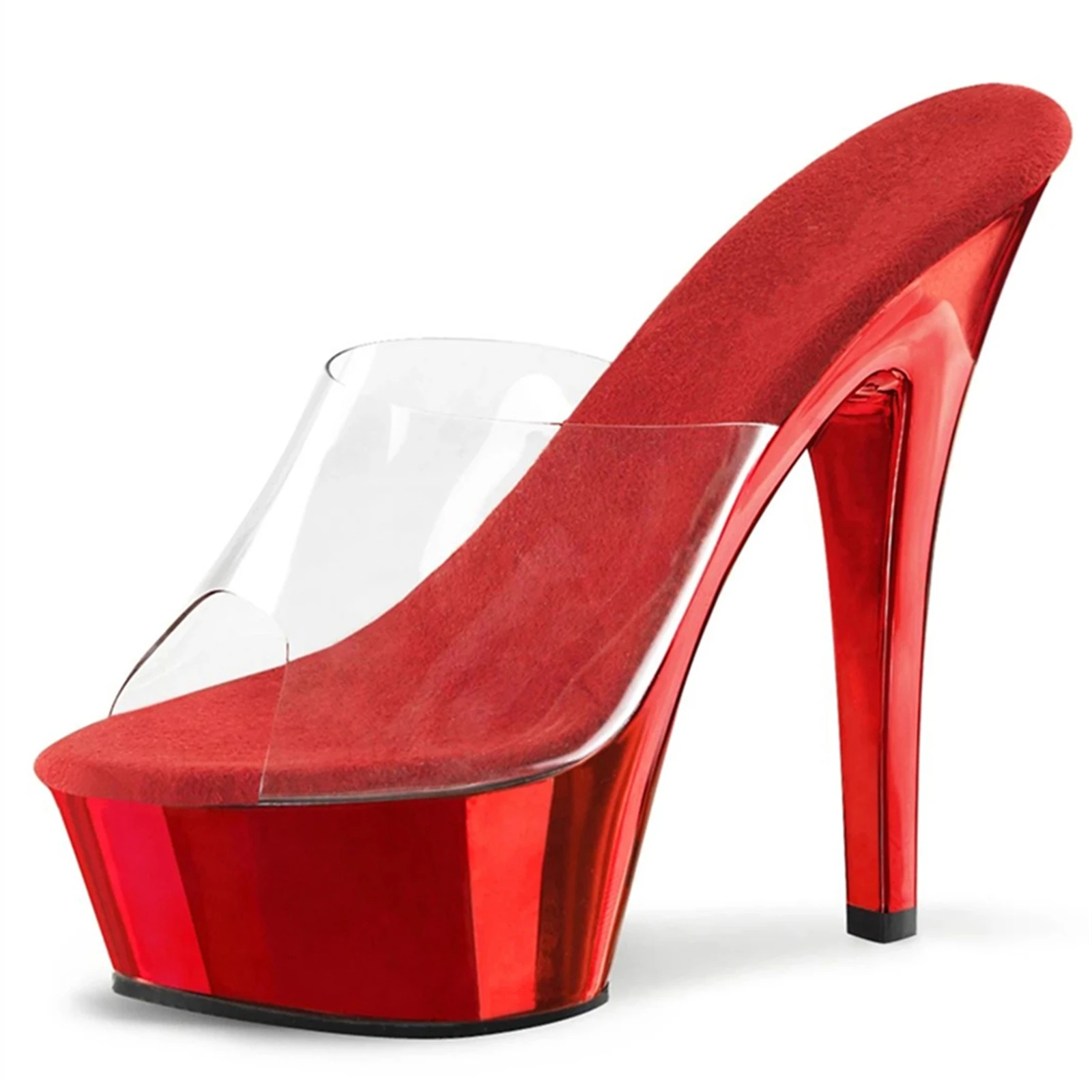 

Новая женская обувь, высококачественные женские туфли на высоком каблуке, женские босоножки на шпильке 15 см, водонепроницаемая платформа 34-45 46