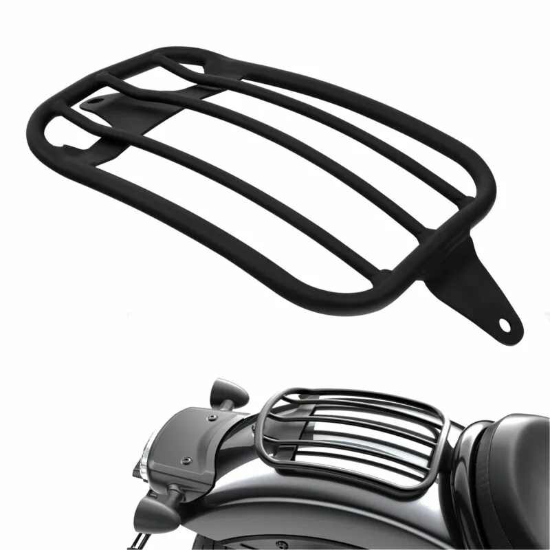 

Motorcycle Black Solo Rear Carrier For Honda Rebel 1100 CMX1100 2021-2024 08L74-MLA-A00