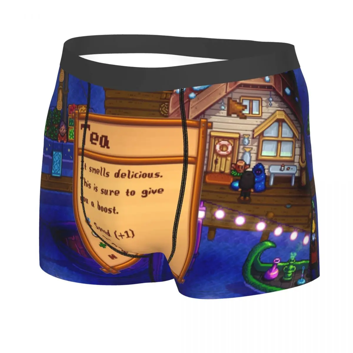 Custom Stardew Valleys Farm Game Boxers Shorts Mens Briefs Underwear Fashion Underpants