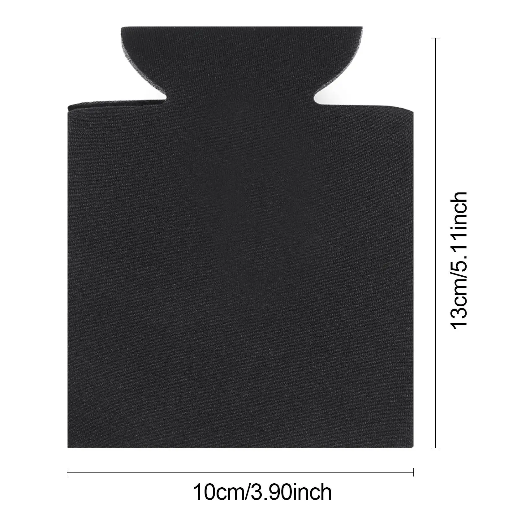 10 قطع النيوبرين البيرة يمكن برودة شرب كوب زجاجة كم عازل التفاف غطاء جديد أسود حار