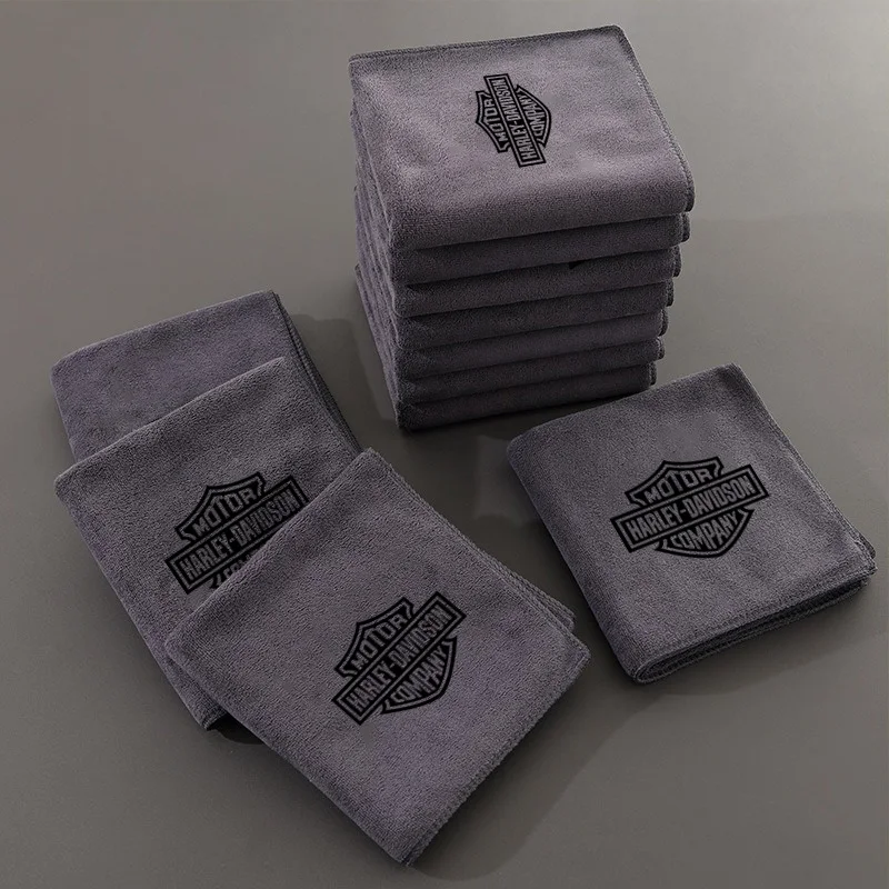 For Harley Davidson Electra Glide Ultra Classic 1250 S PA1250S PA1250 Motorcycle Microfiber Car Wash Towel Cleaning Drying Cloth