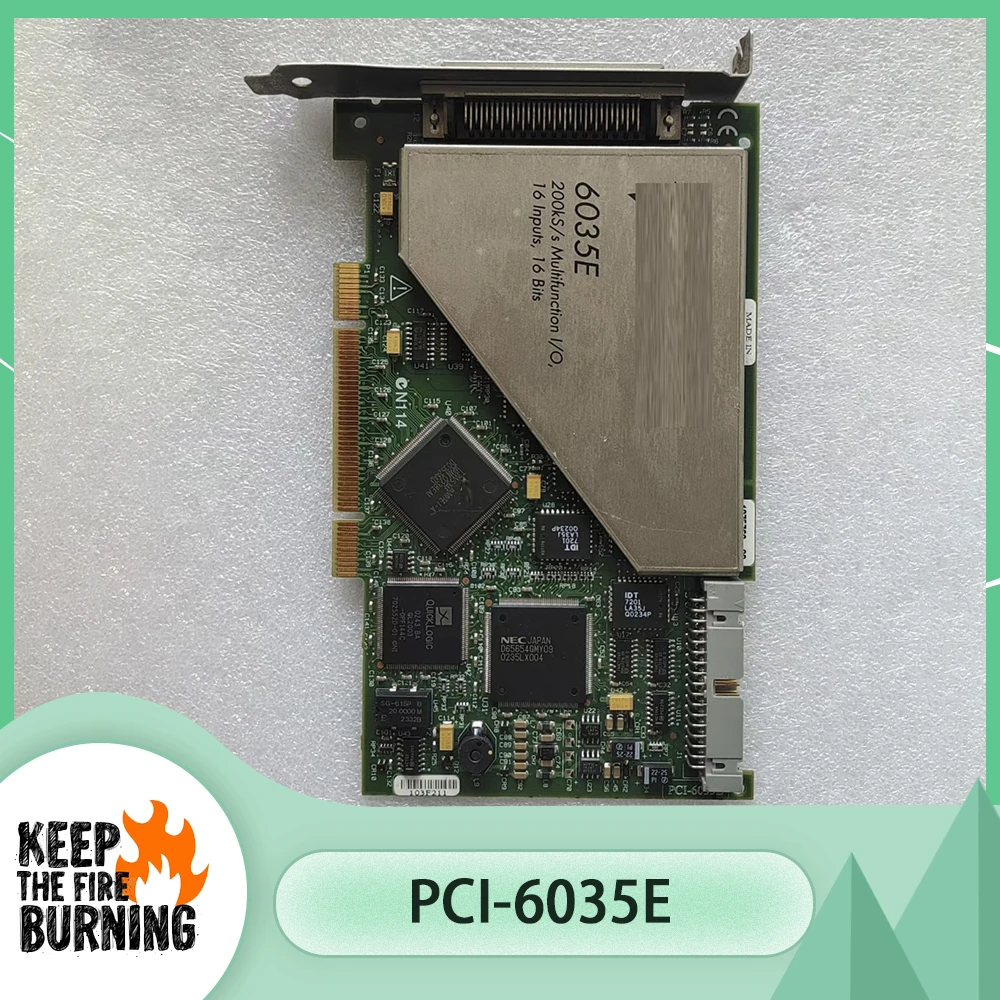 PCI-6035E For NI Multifunctional Data Acquisition Card