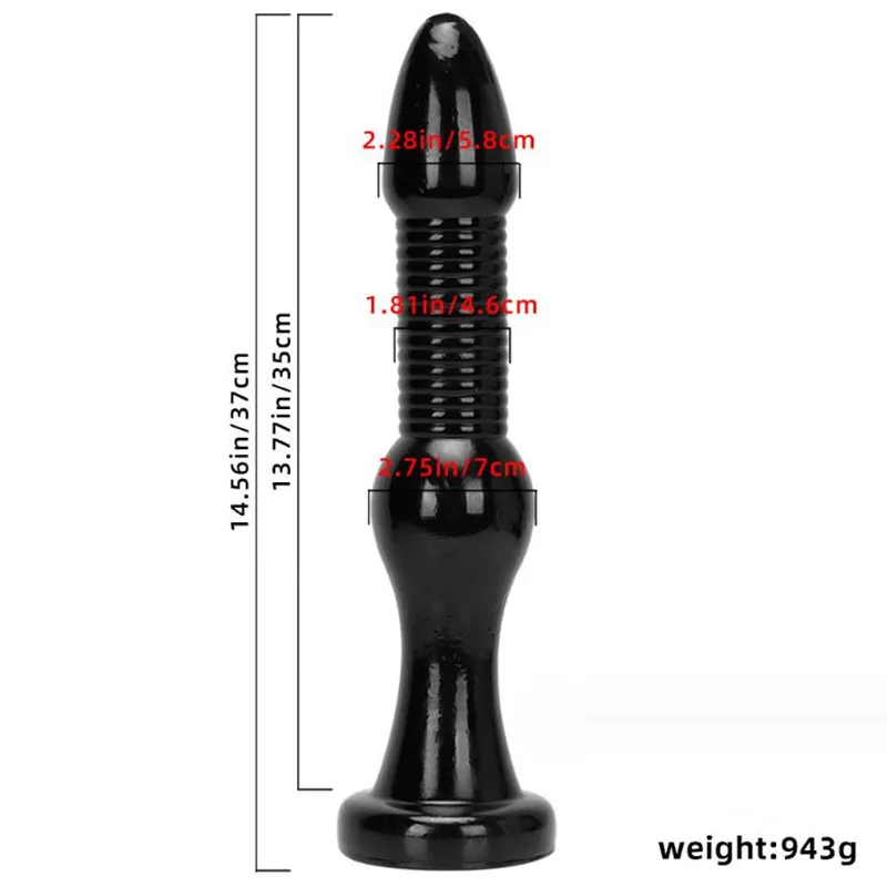 Huge Anal Plug Dildo Stimulate Anus and Vagina Big ButtPlug Prostate Massager Anal Expansion Sex Toys for Women Men Masturbator