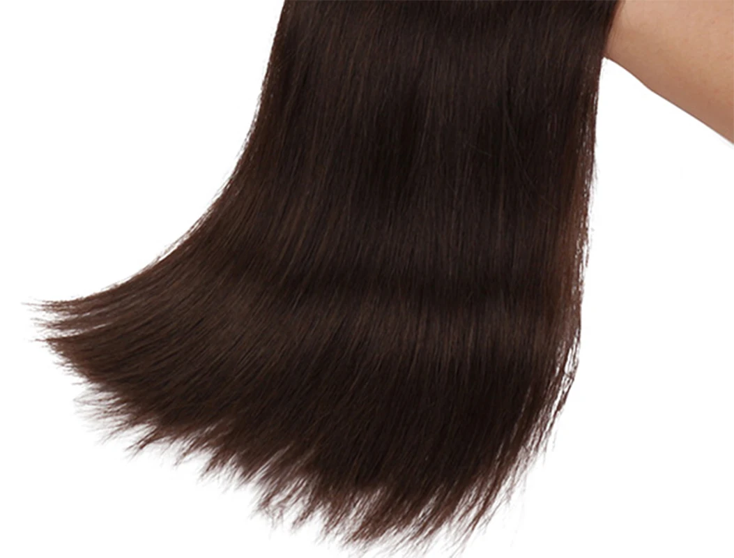 Extensions de Cheveux Humains Remy Lisses pour Tressage, Sans Trame, 100% Naturel, Vietnam, 50g