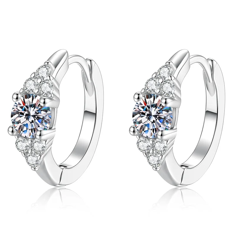 

Серьги E327 Lefei Fashion Color D с классическим дизайном, инкрустированные муассанитами, в форме цветка гипсофилы, для женщин, из стерлингового серебра 925 пробы, для вечеринок, ювелирные украшения, подарки