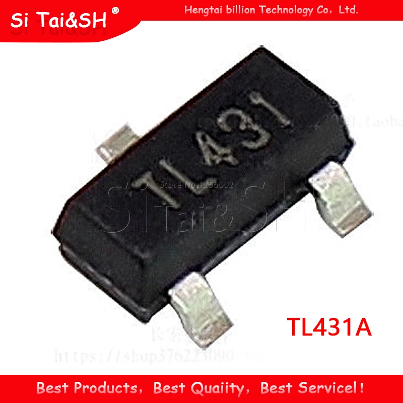 50PCS TL431 SOT TL431A SOT-23 431 SOT SMD new voltage regulator IC