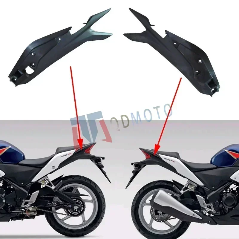 Para Honda CBR250R 2011 2012 2013 2014 cubierta lateral trasera izquierda y derecha ABS carenado de inyección CBR 250 R accesorios de motocicleta