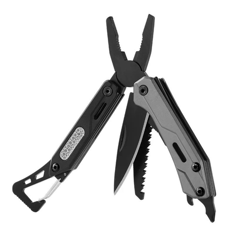 Outdoor Multifunctional Pliers Stainless Steel EDC Camping Folding Pliers Survival Multi-purpose Tool Pliers
