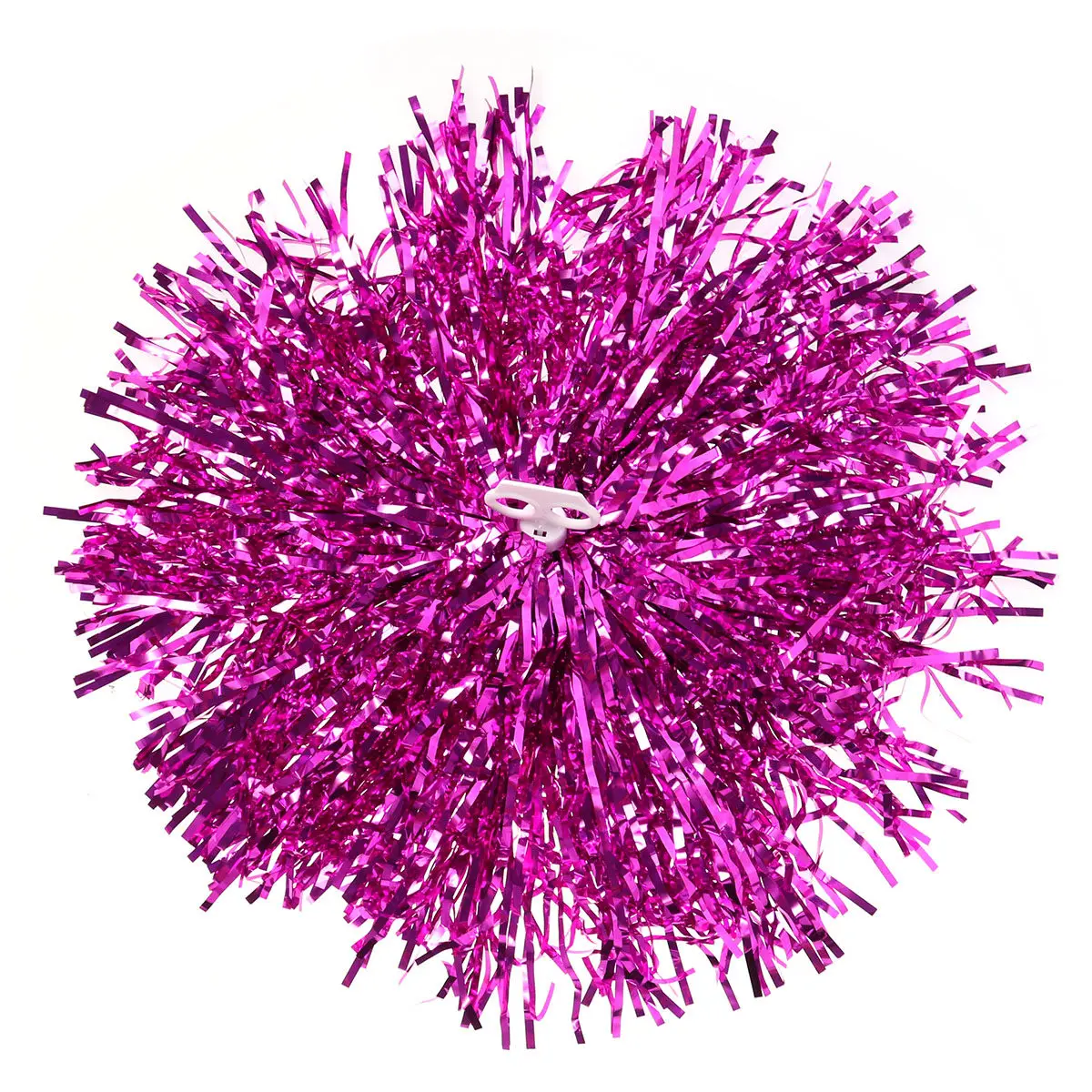 1Pair Quality Cheerleading Kit 50g Plastic Ring Pom Poms Smooth Ring No Hurt Finger Perfect for Kids College High School Sports