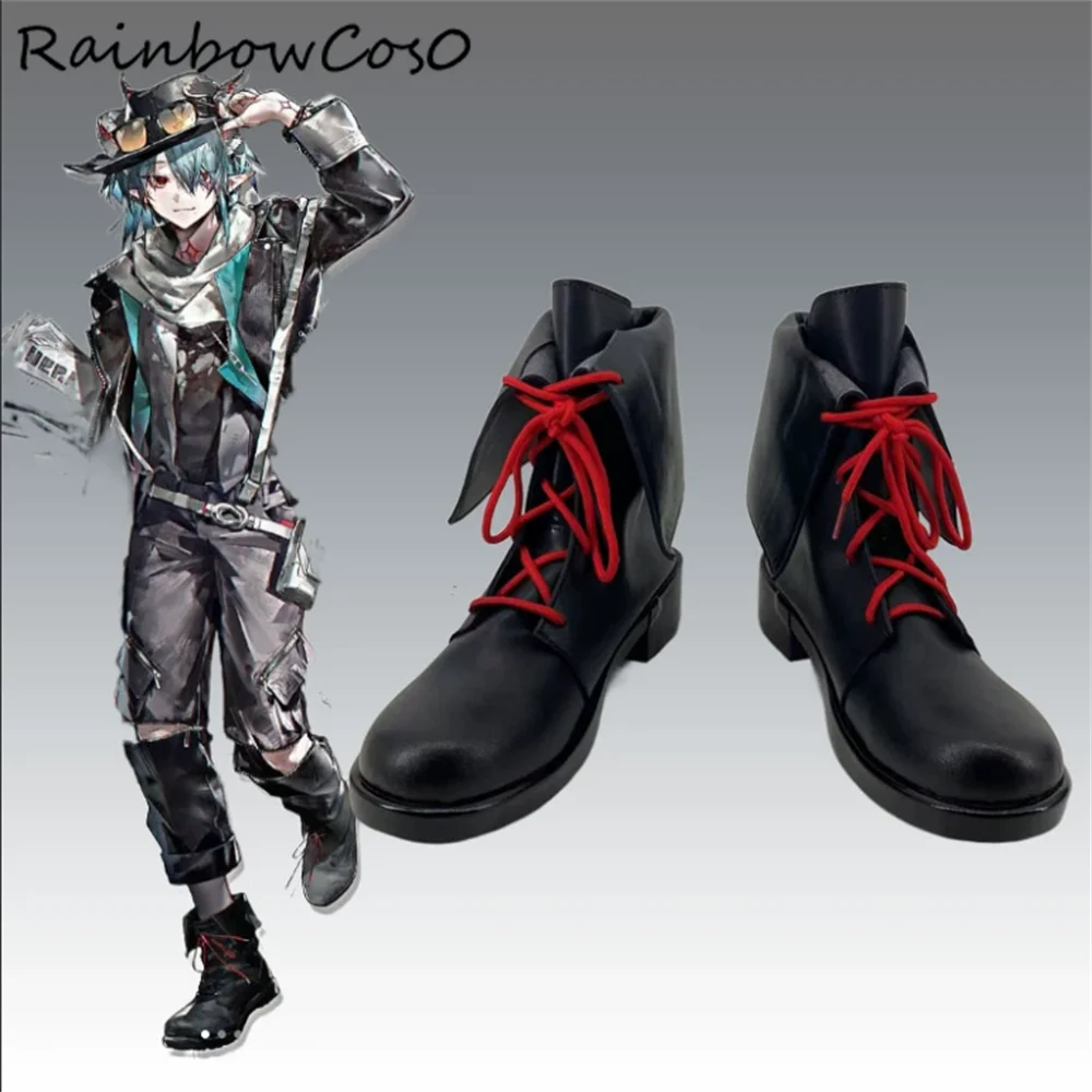 

Mitm Arknights Cosplay Shoes Boots Game Anime Halloween RainbowCos0 W4251