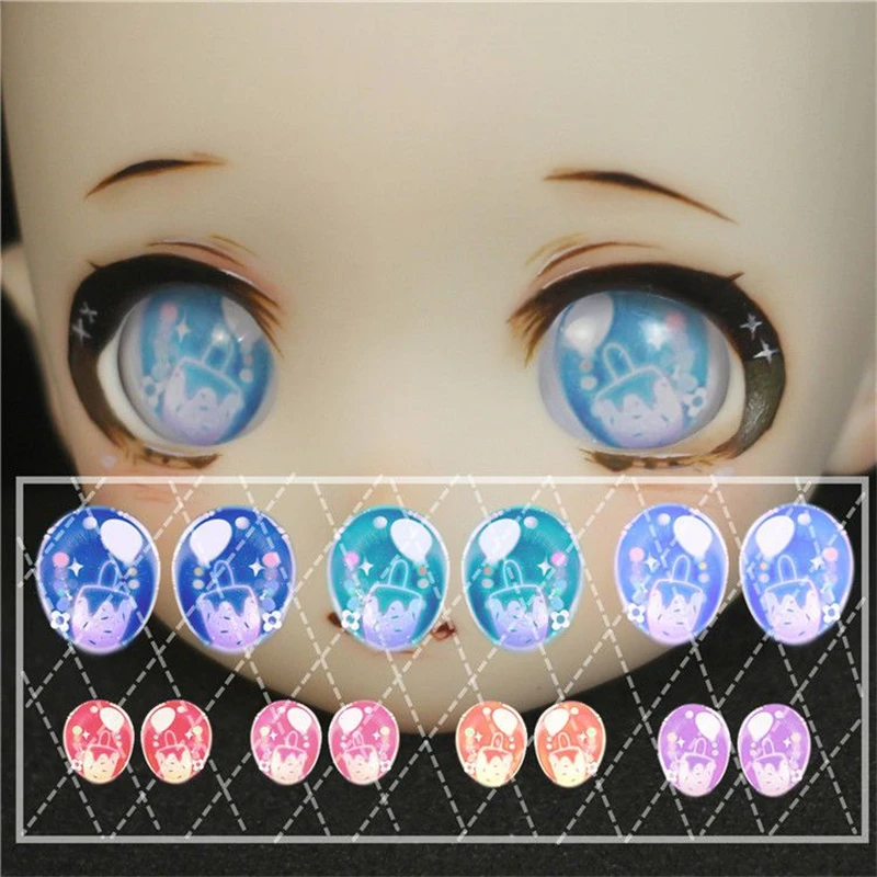 

BJD Eyes doll eyes 8mm-26mm doll acrylic cartoon Eyes for toys 1/8 1/6 1/4 1/3 SD DD doll accessories 8mm-26mm doll eyes