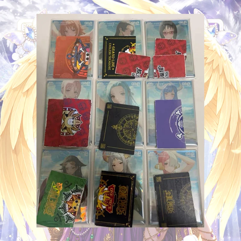 Anime One Piece MUN DS QLR JK PR AR LSP NP FSQ Cards Hancock Nami Robin Yamato Uta Vivi Perona Reiju Shirahoshi Collection Cards