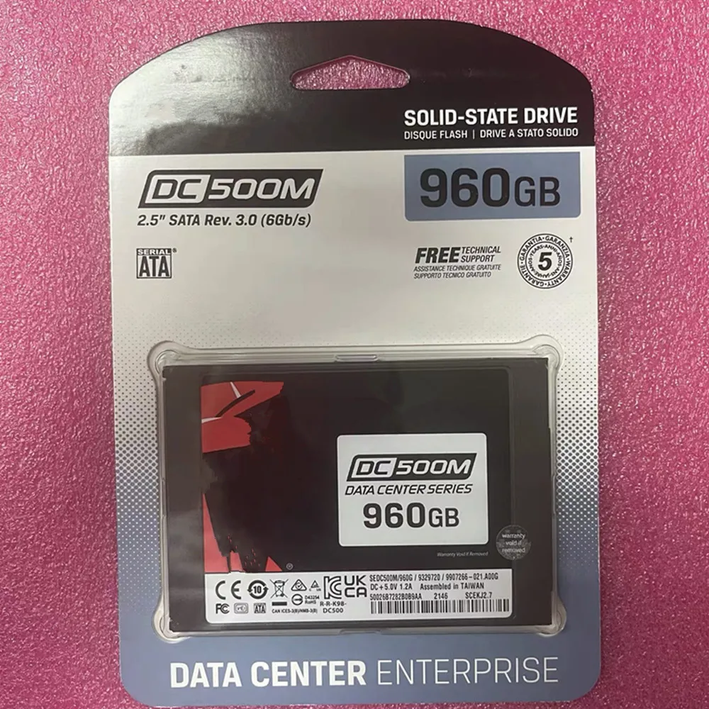 Original para Kingston DC500M 480G 960G Enterprise Unidade de estado sólido SEDC500M 480G/960G