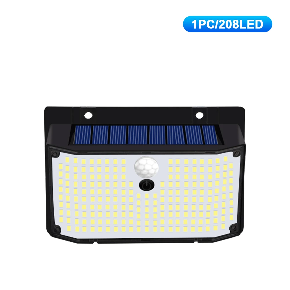 Newstyle Applique Murale Solaire 138 LED Lot de 4 4