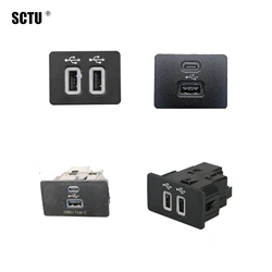 For SYNC 3 Ford Type-C USB Hub Media Wiring Hub Adapter Plug Interface Module