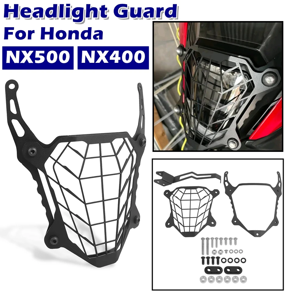 

Алюминиевая защита передней фары мотоцикла для Honda NX500 NX400 NX 500 400 2024, решетка фар, защитная крышка, аксессуары