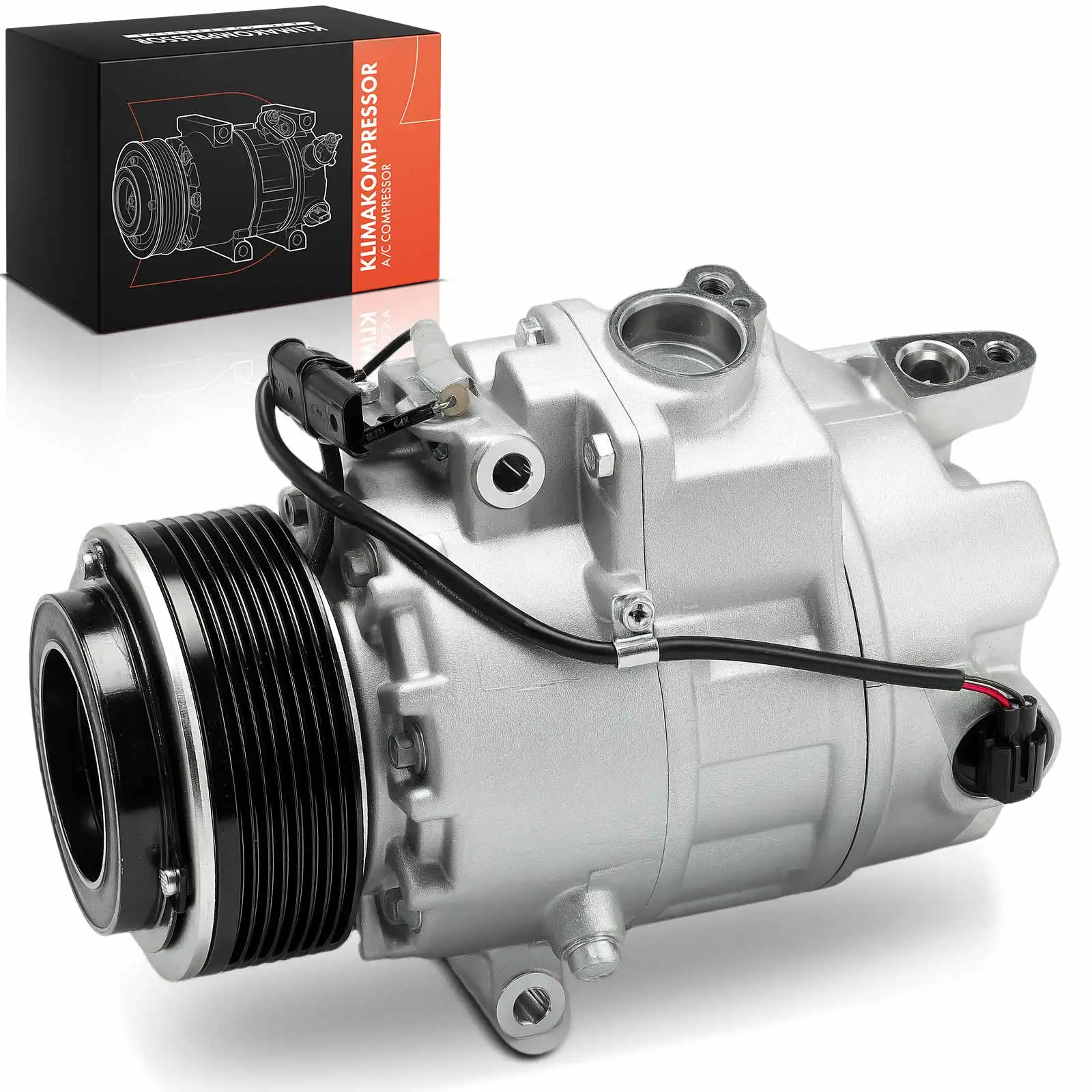 Compresseur de climatisation Frankberg 1x pour BMW 7ER F01 F02 F03 F04 X6 E71 E72 3.0L 2007-2014 64529185147 140804 64529195974