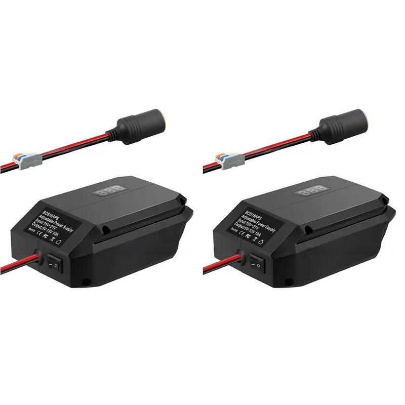 【VALENTINE's DAY】2X For 18V Battery,18V To12v Power Wheels Battery Adapter ,Step Down Converter Regulator