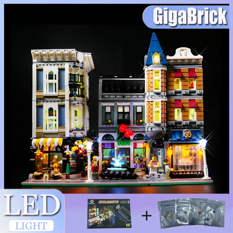 

Высококачественный набор светодиодных светильников «сделай сам» для Lego Bricks 10255 (только светодиодный светильник, без модели блоков), изготовленный для долговечности и высокого качества