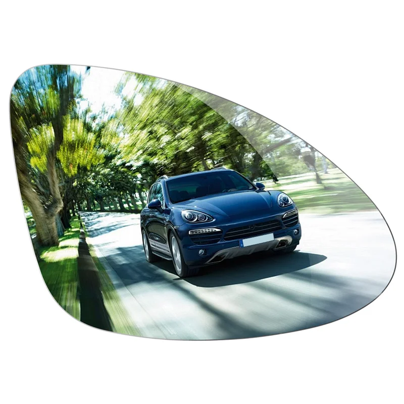 

Durable Car Mirror Glass Heated With Backing For Porsche Cayenne (92A) 2011-2015