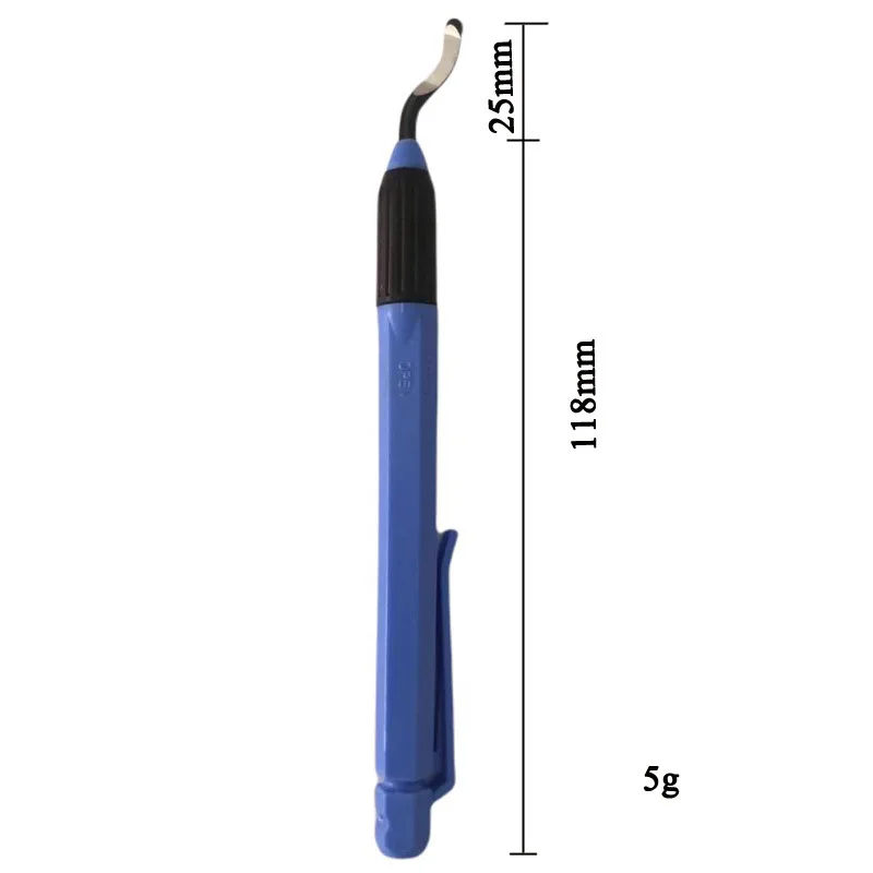 EO2000 Handle Burr Deburring Tool Kit Rotary With Blade Remover Trimming Cutter Knife Scraper Plastic Metal Wood Deburring Tools