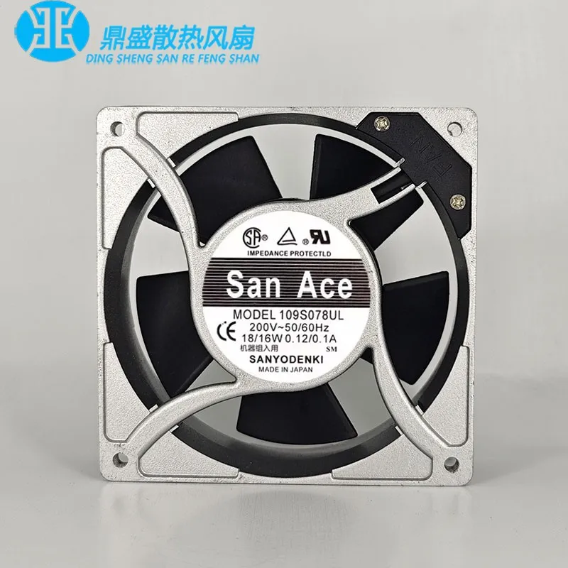 1pcs * ORIGINAL 109S078UL 200V 12038 120*120*38mm NEW COOLING FAN RADIATOR