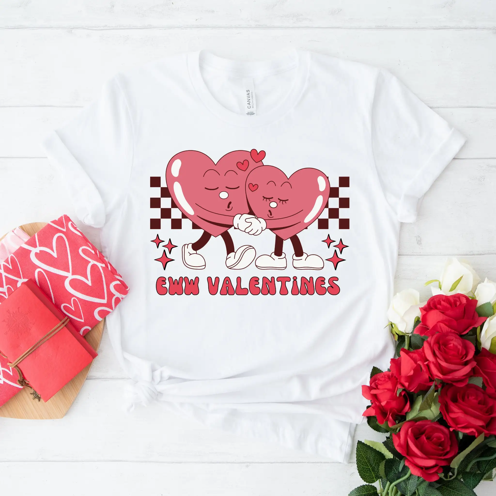 

Футболка Eww Valentines Day Singles в стиле ретро, анти-забавная