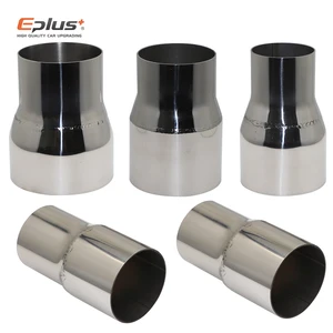 Universal stainless steel adapter straight line reducer car motorcycle silenced silence tubing soldiers various sizes available 7 Main Sales Better Escape - №2