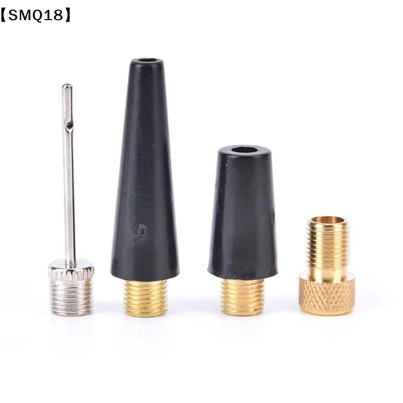 Threaded Inflation Valve Bicycle Valve Conversion Head 1/3/4PCS Inflating Needle Kits Ball Bike Tire Tube Inflator Air Pump【SMQ】
