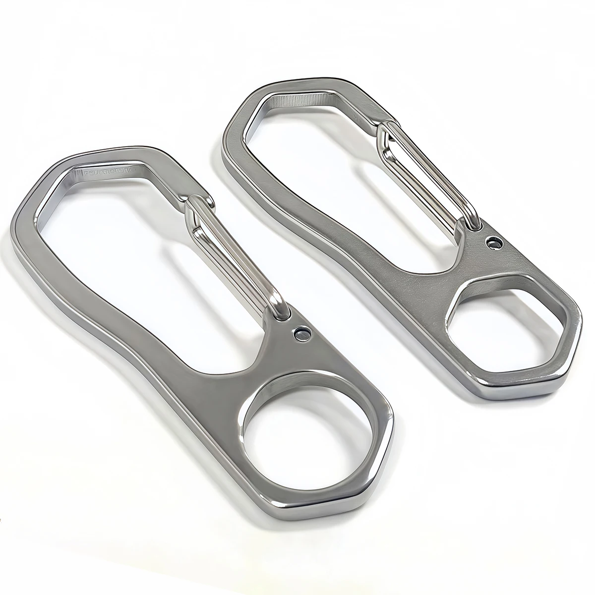 1-5PCS 304 Stainless Steel Keychain Pet Rope Buckle, Outdoor Camping Spring Buckle Hook Dog Chain Keychain Spring Hook Tool Clip