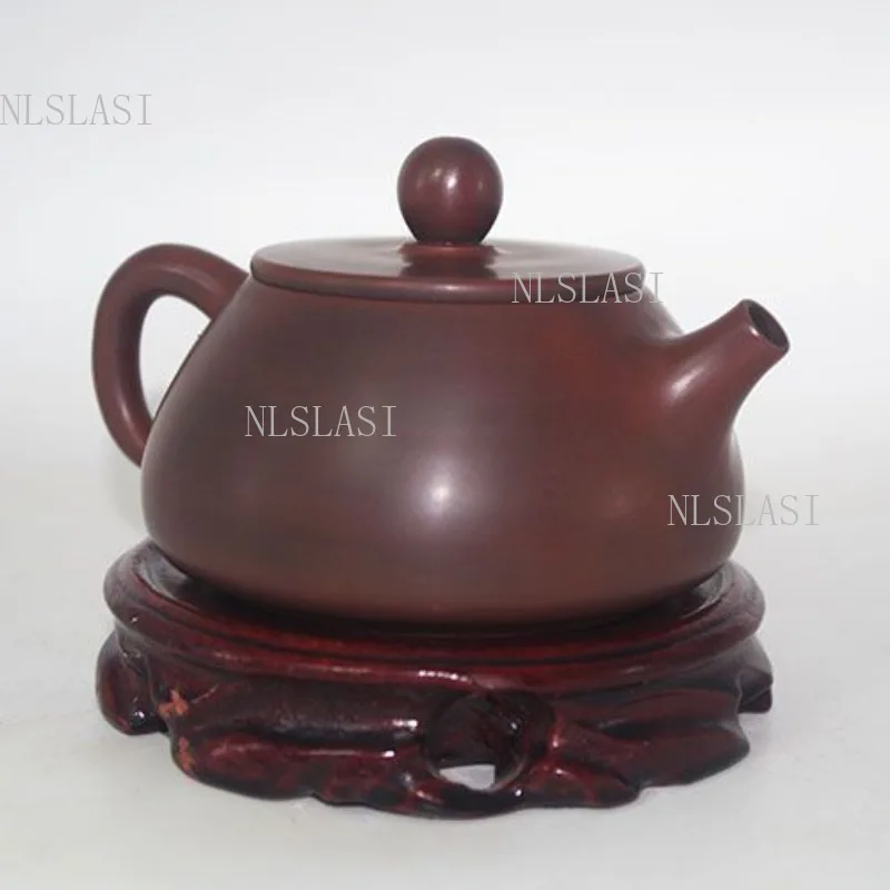 Qinzhou Nixing Pottery Stone Ladle Pot Household Large Capacity Teapot Chinese Style Teapot Kungfu Tea Set Personal Tea Pot