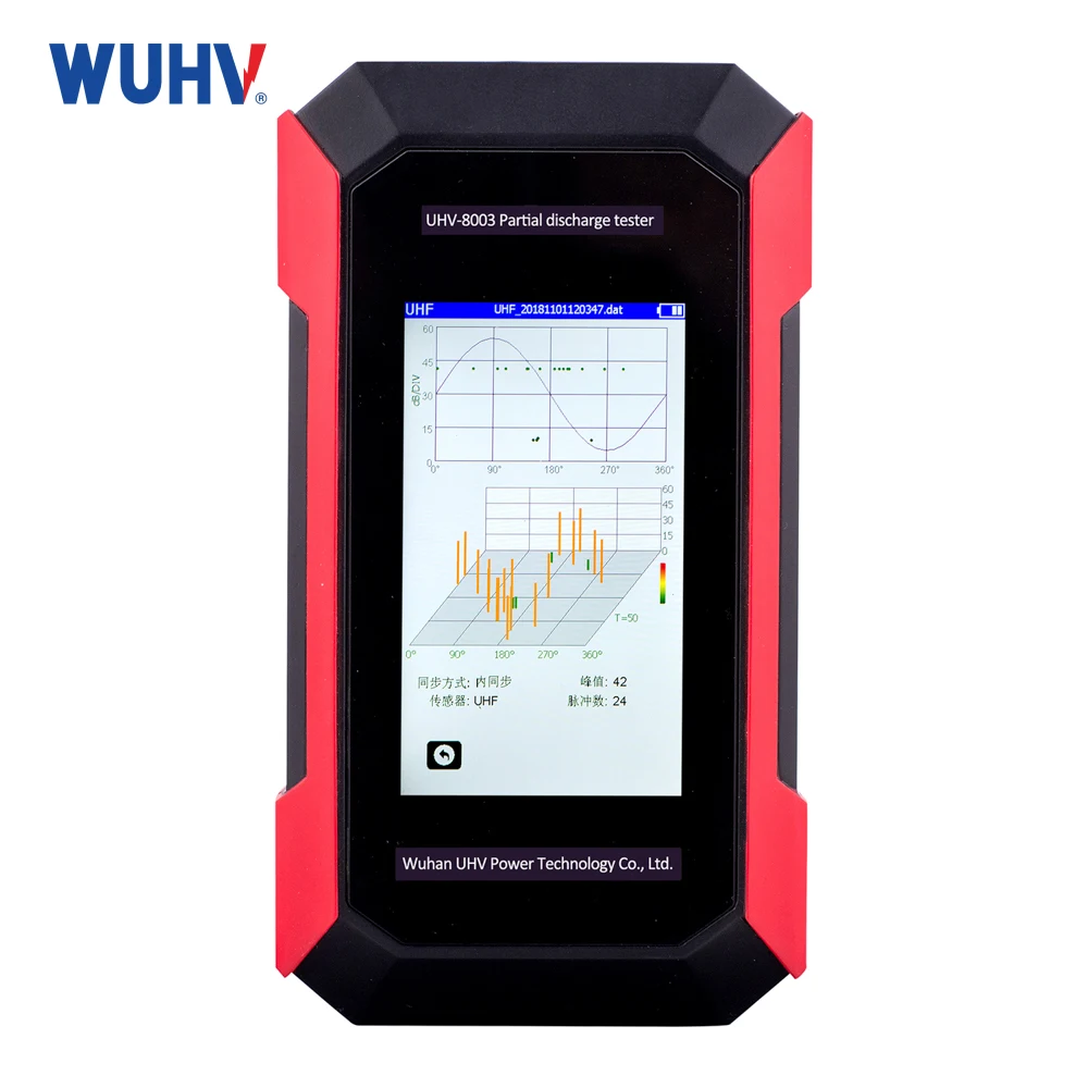 G UHV-8003 Transformer Partial Discharge  Tester Cable Partial Discharge Detector UHF PD Tester