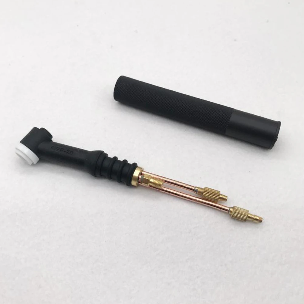 

Premium TIG Welding Torch Head Body Water Cooled Replacement for WP-20 Durable High Efficiency Argon Arc Welding Tool Kit