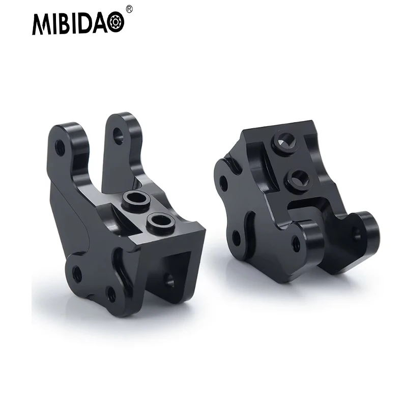 MIBIDAO 2Pcs Metal Shock Mount Lower Linkage Fixd Stand Mount Damper Tower For Axial Wraith 90048 1/10 RC Crawler Car Upgrade