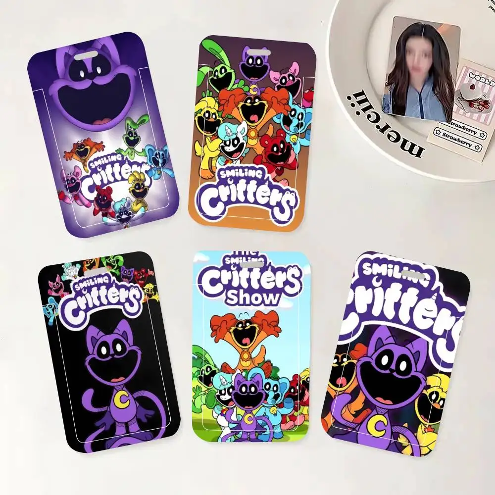 

Держатель для ID-карт Game S-Smiling C-Critters с ремешком на шею, подвеской, держателем для бейджей, шнурком, брелоком, чехлом для рабочих удостоверений, подарок