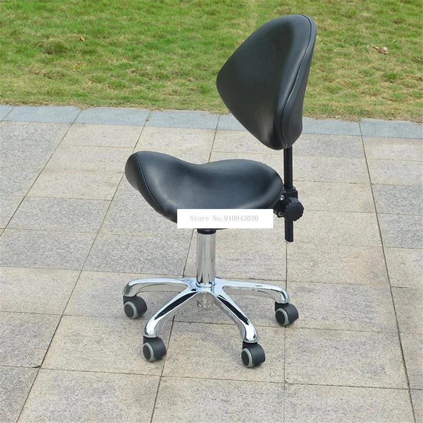 

Professional Saddle Seat Beautician Chair Height Adjustable Hairdressing Styling Beauty Hair Salon Dedicated Lifting Chair