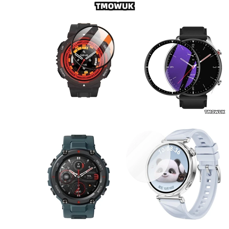 

For Amazfit GTR Cheetah Pro Active Edge Balance 2 Falcon 9H Hardness HD Tempered Glass Screen Protection