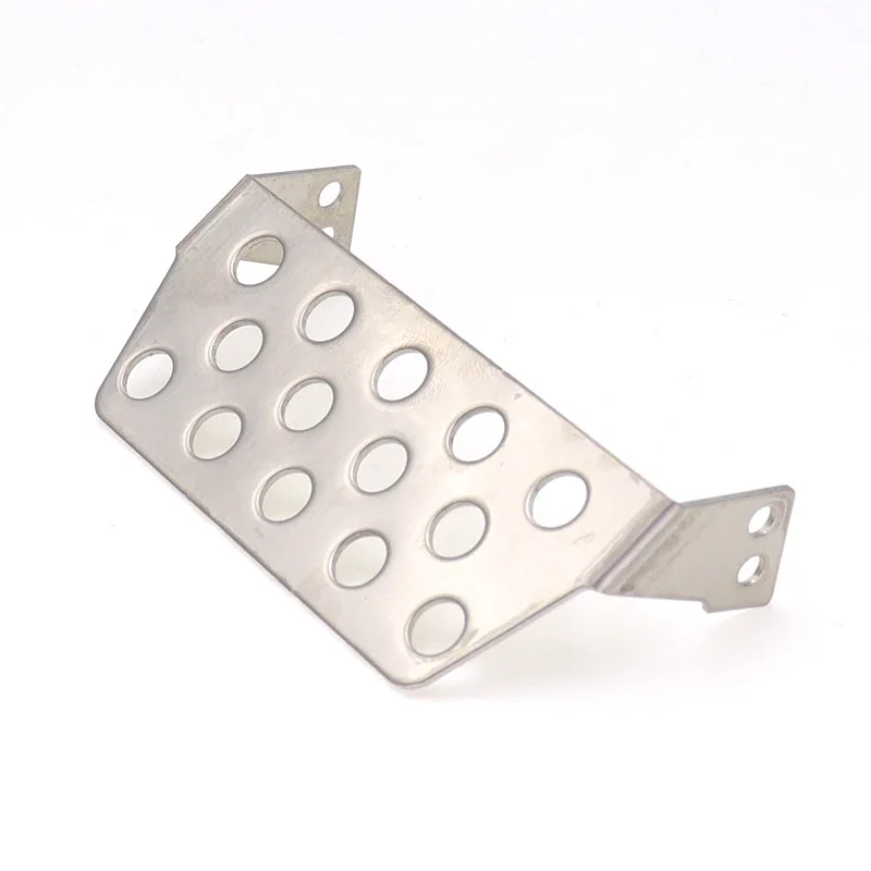 TRX4 Stainless Steel Chassis Armor Axle Protector Skid Plate for 1/10 RC Crawler for TRX-4 Defender Option Upgrade Parts