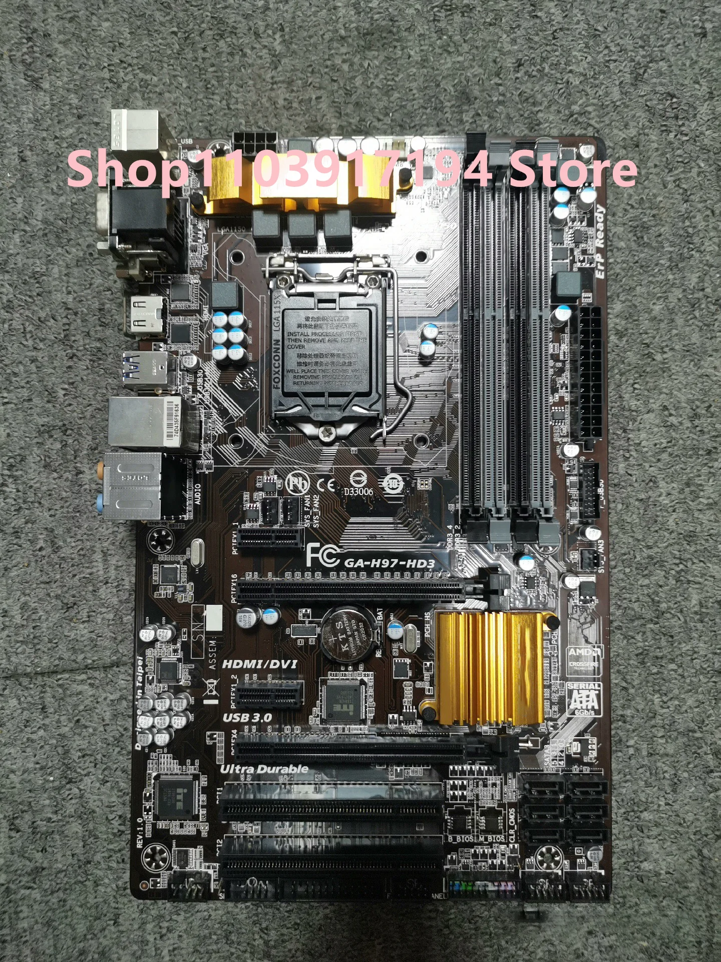 FOR  Gigabyte  GA-H97-HD3 Motherboard