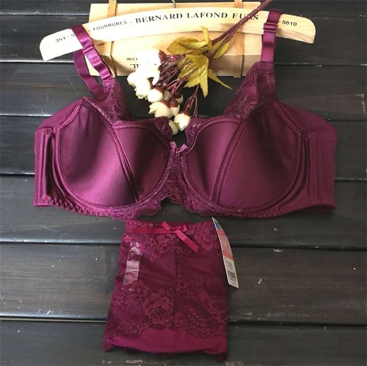 75 80 85 90 95 100 B C D reggiseno mutandine reggiseni siere biancheria intima Sexy Set tazza donna 2 pezzi Set Lingerie reggiseni e mutandine