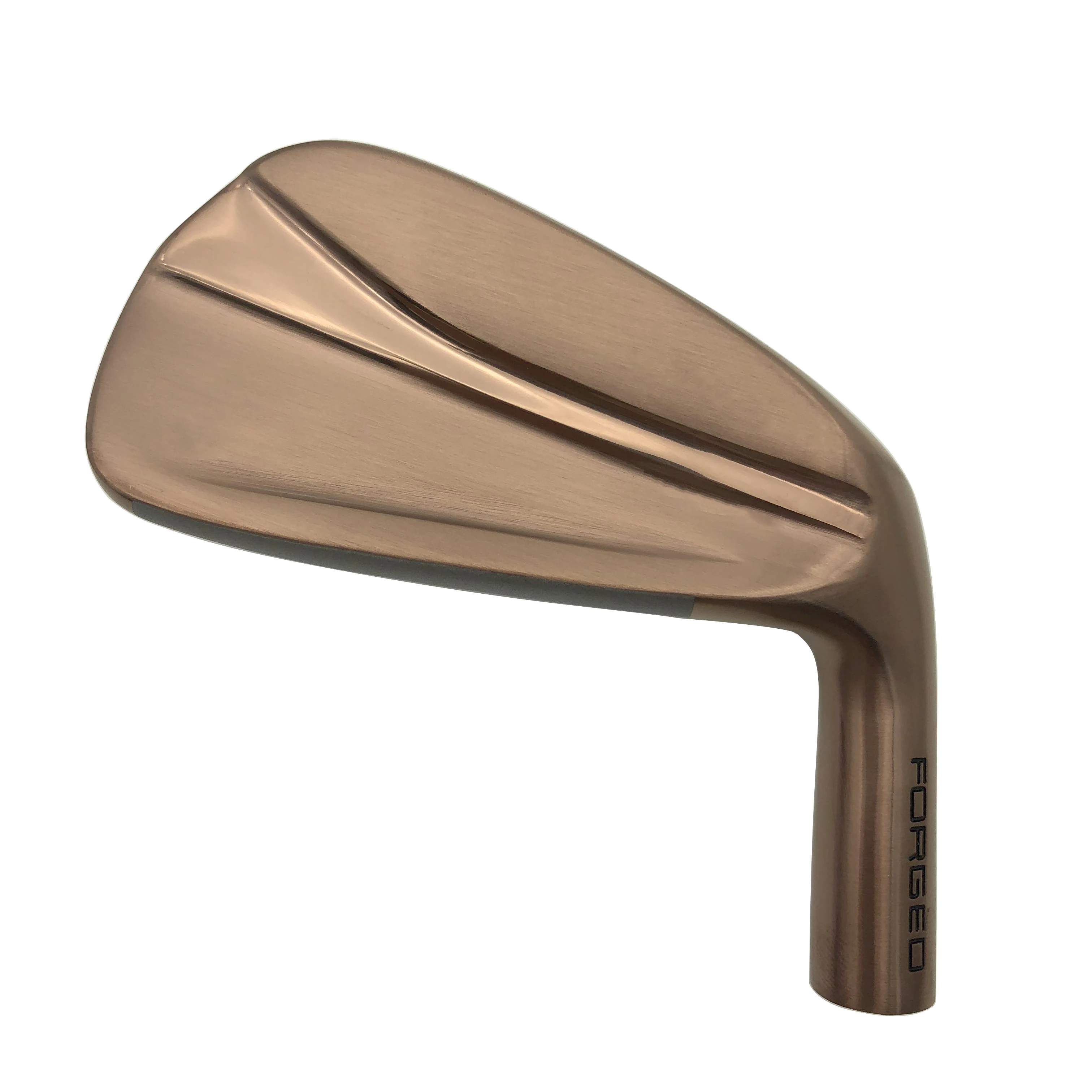 مكاوي النادي مزورة من الحديد الذهبي المقاوم للصدأ مزورة لليد اليمنى # طقم حديد جولف مطحون 4-P برأس حديد جولف ذهبي وردي #3