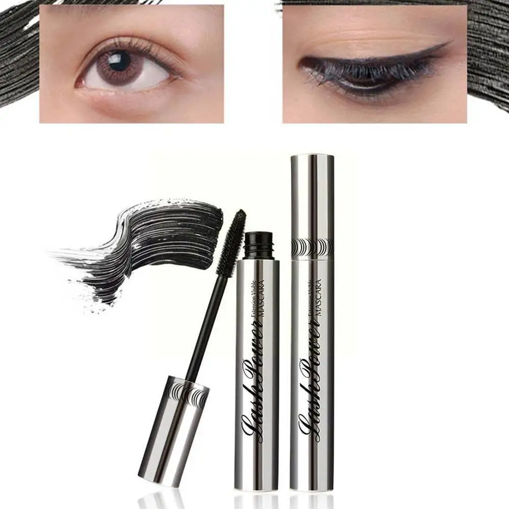 3d Zijden Vezel Mascara Verlenging Waterdichte Langdurige Lange Verlenging Wimpers Mascara Maken Dikke Curling W2f2