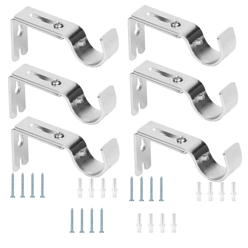 Reliable Quality Curtain Rod Brackets For Adjustable, Premium Rod Bracket