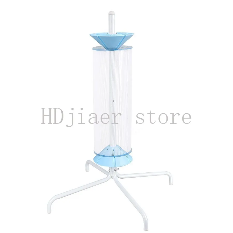

New swimming pool filter cleaning tool, rotating bracket, durable stainless steel