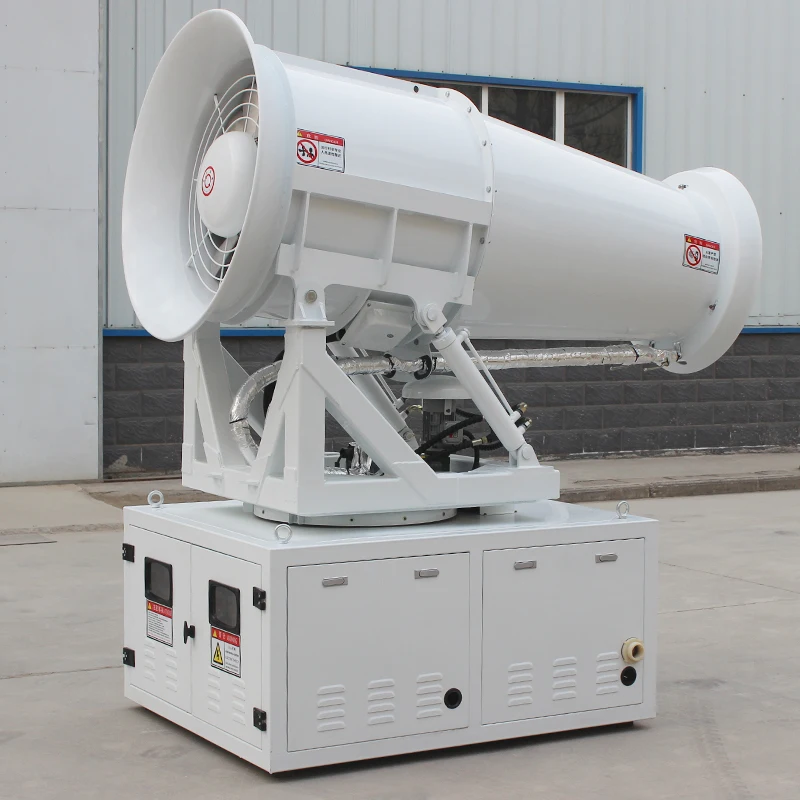 para uso em minas de poço aberto Máquina de canhão de nevoeiro anticongelante e anti-entupimento de aço inoxidável